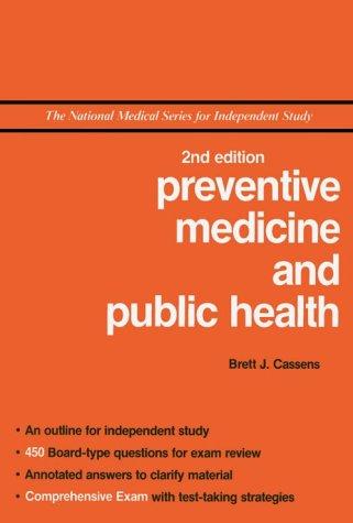 Preventive medicine and public health