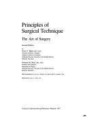 Principles of surgical technique