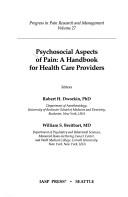Psychosocial aspects of pain