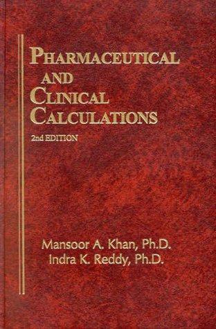 Pharmaceutical and clinical calculations