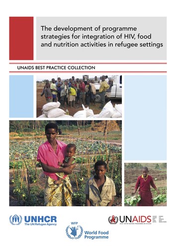 The development of programme strategies for integration of HIV, food and nutrition activities in refugee settings