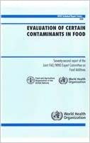 Evaluatuon of certain contaminants in Food