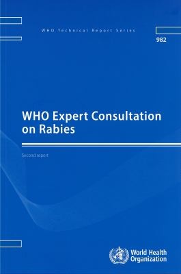 WHO expert consultation on rabies