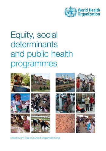 Equity, social determinants and public health programmes