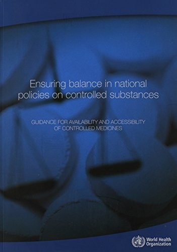 Ensuring balance in national policies on controlled substances
