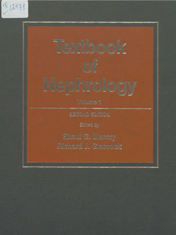 Textbook of Nephrology