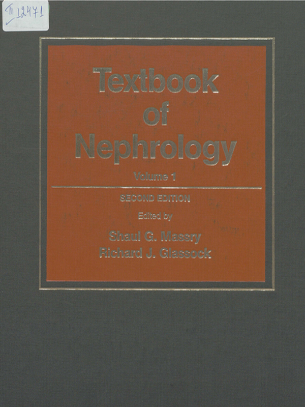 Textbook of Nephrology