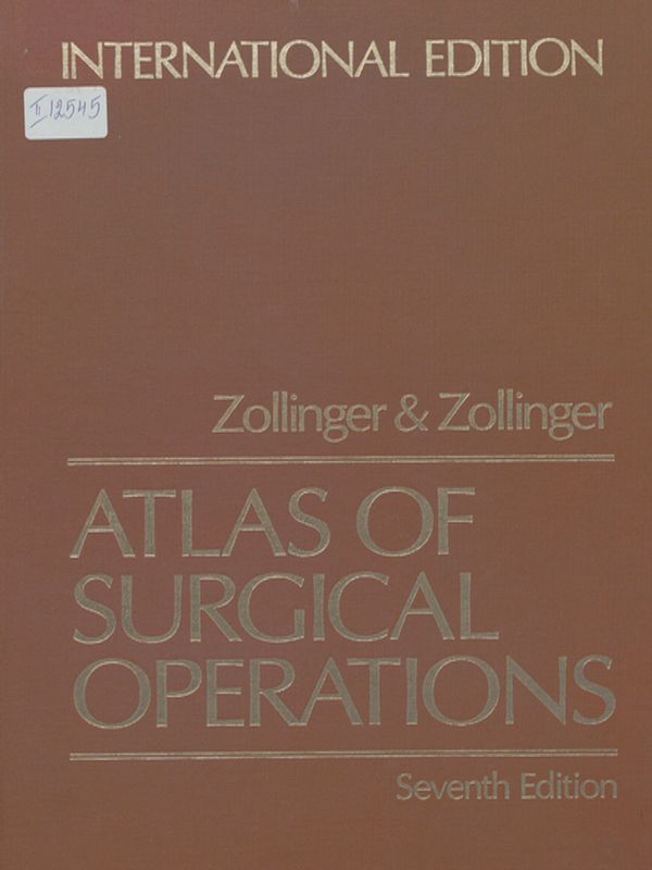 Atlas of surgical operations