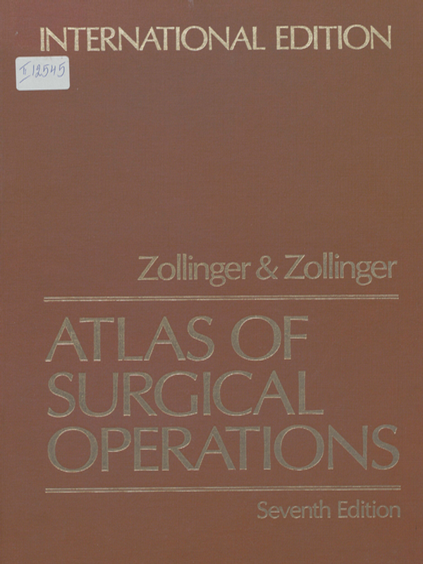 Atlas of surgical operations