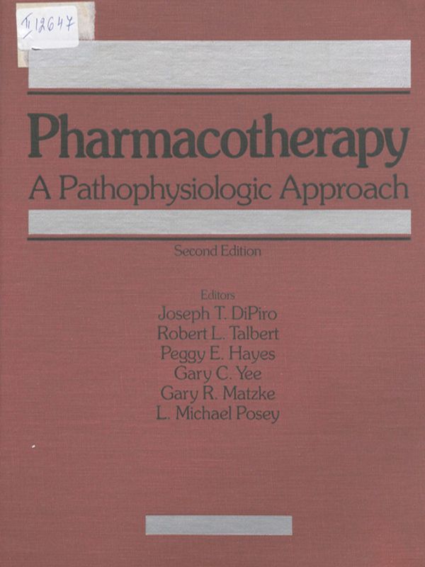 Pharmacotherapy