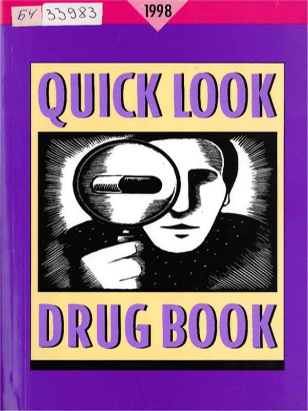 Quick look drug book