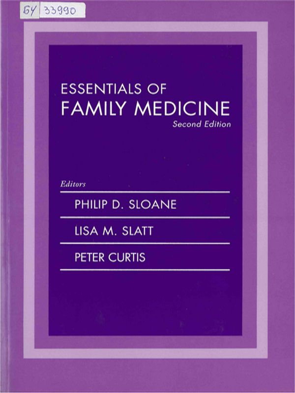 Essentials of familly medicine
