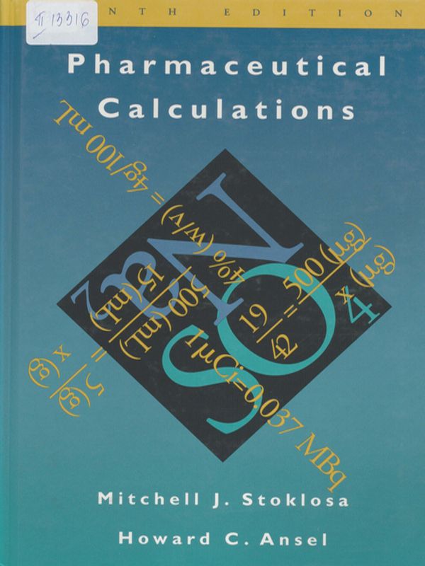 Pharmaceutical calculations