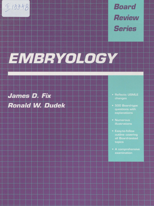 Embryology