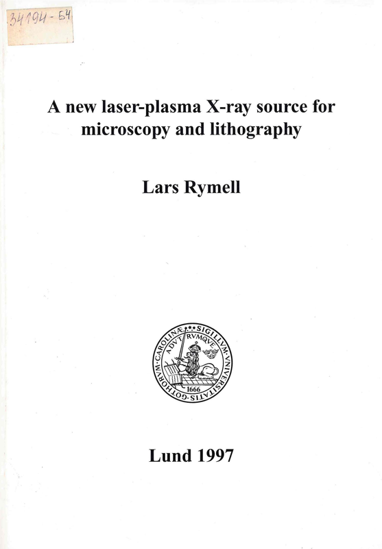 A new laser-plasma X-ray source for microscopy and lithography