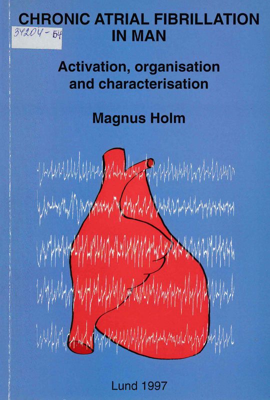 Chronic atrial fibrillation in man