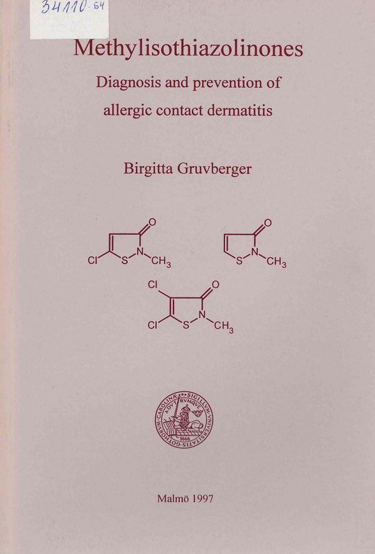 Methylisothiazolinones