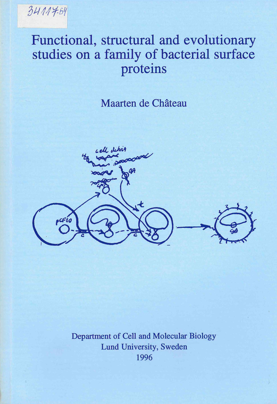 Functional, structural and evolutionary studies on a family of bacterial surface proteins