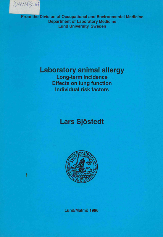 Laboratory animal allergy