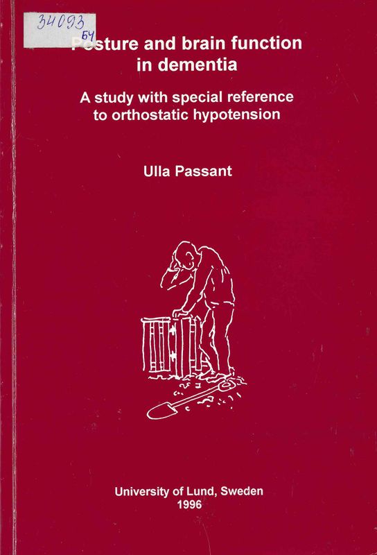 Posture and brain function in dementia