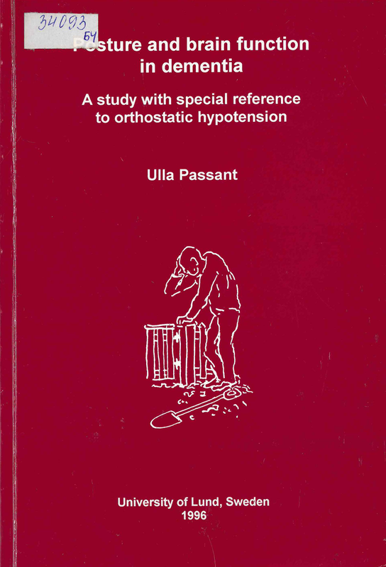 Posture and brain function in dementia