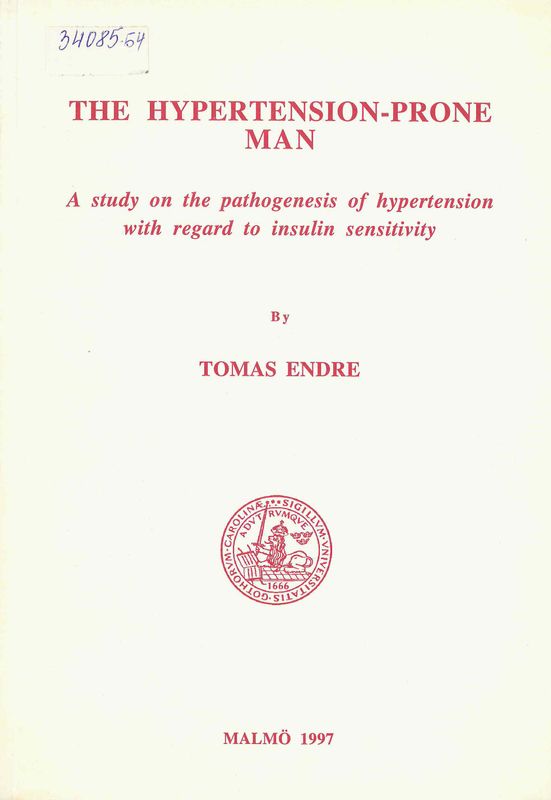 The hypertension-prone man