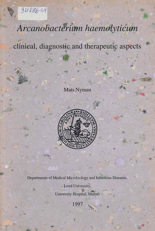 Arcanobacterium haemolyticum
