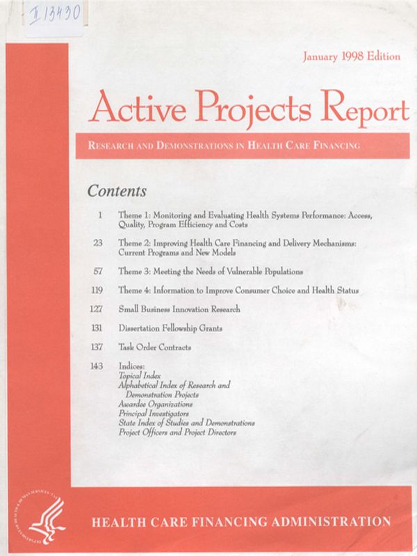 Active projects report