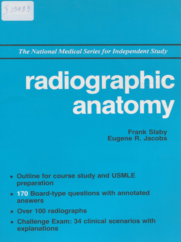 Radiographic anatomy