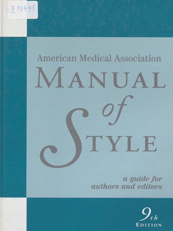 Manual of style