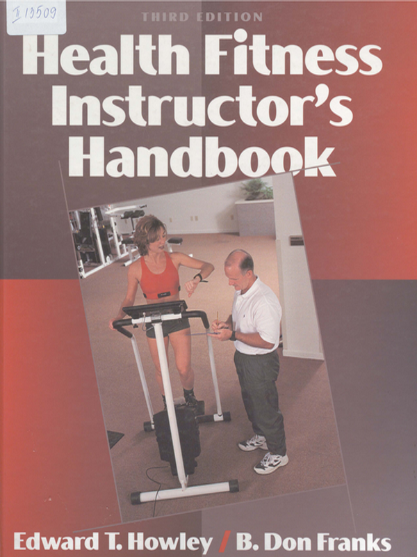 Health fitness instructor`s handbook
