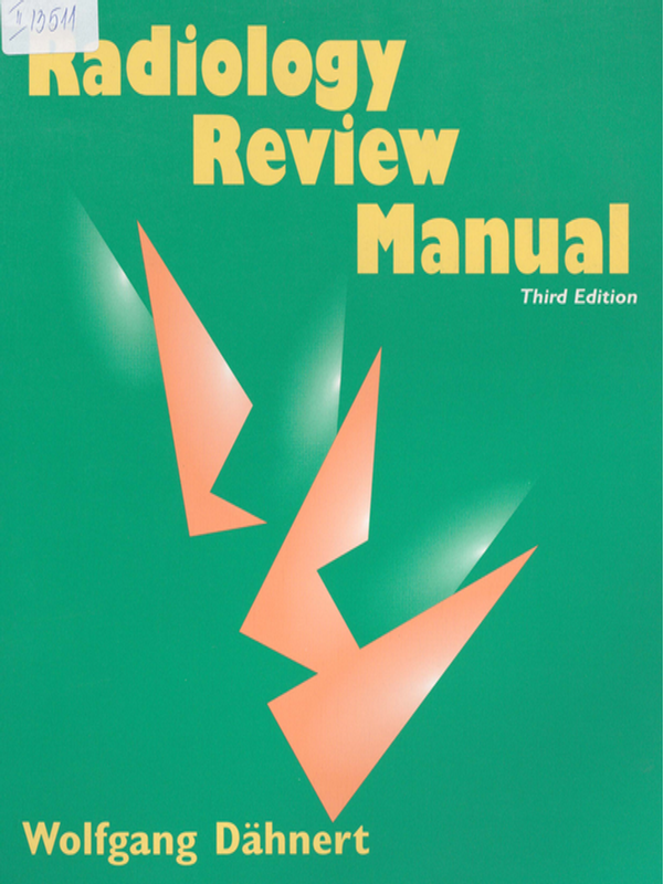 Radiology review manual