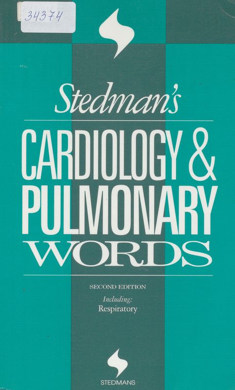 Stedman`s cardiology & pulmonary words