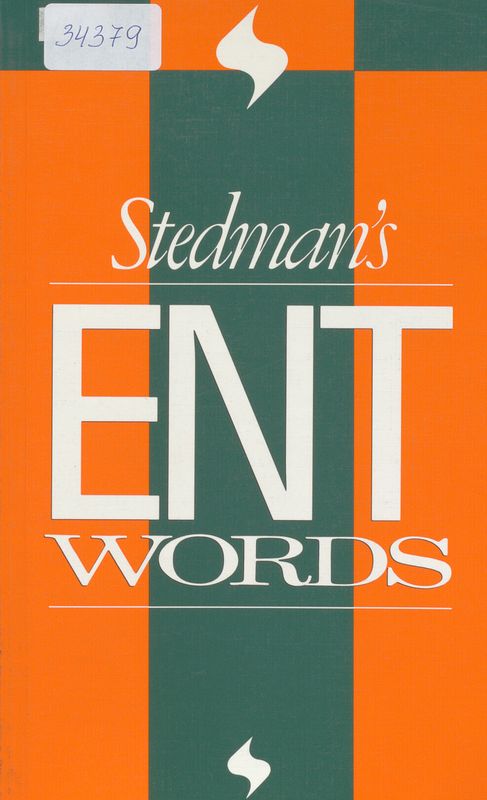Stedman`s ENT words