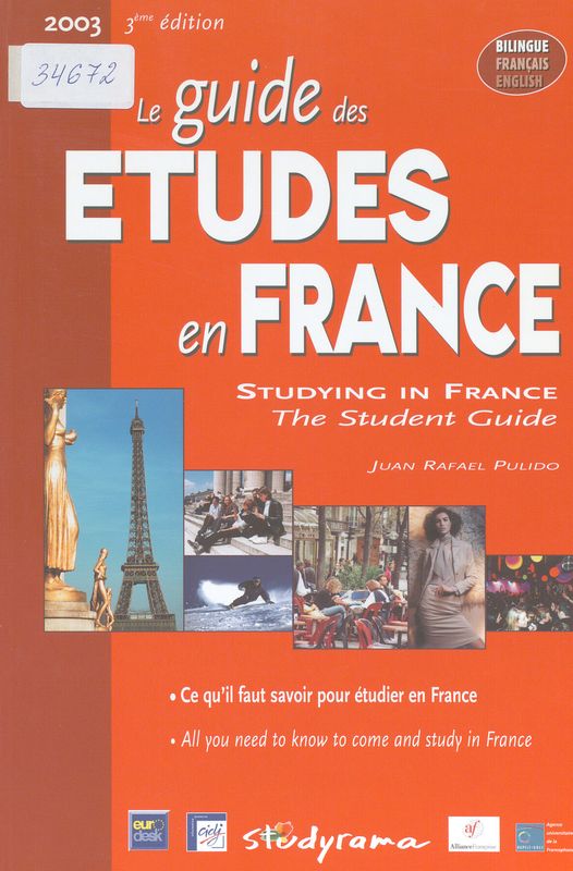 Le guide des etudes en France