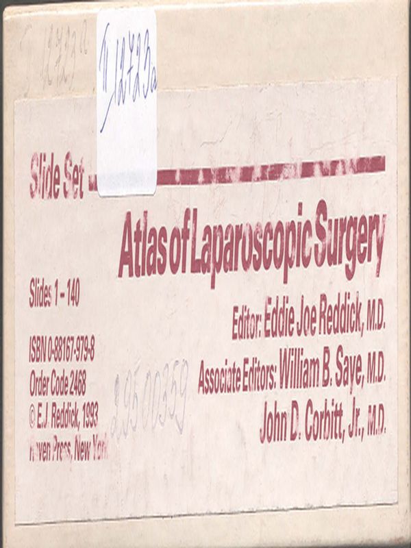 Atlas of Laparoscopic Surgery