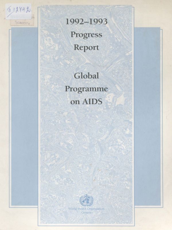 [Nineteen ninety-two]1992-1993 Progress Report