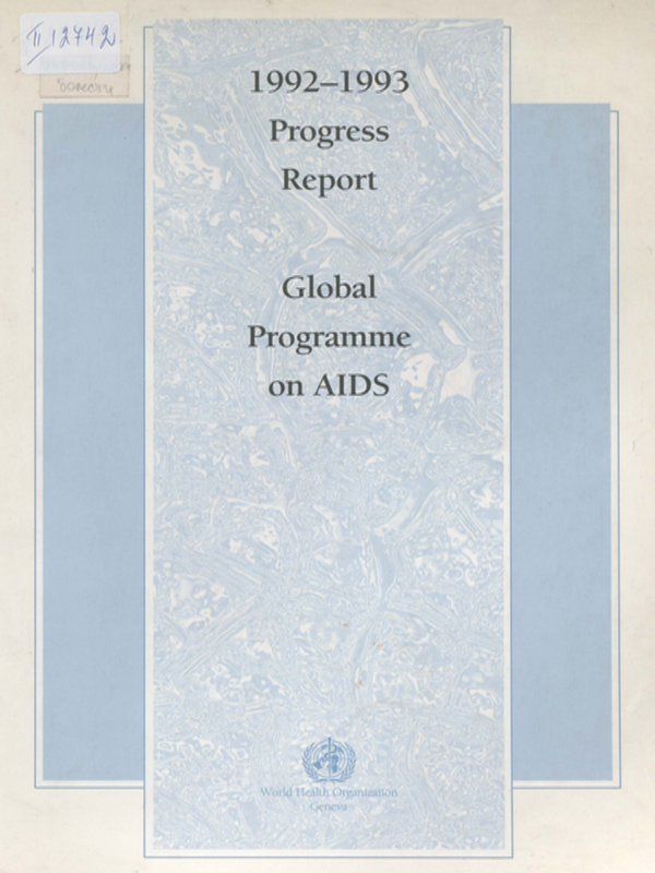 [Nineteen ninety-two]1992-1993 Progress Report