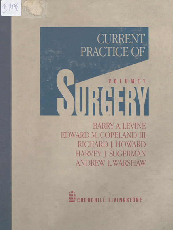 Current Practice of Surgery