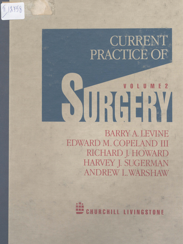 Current Practice of Surgery