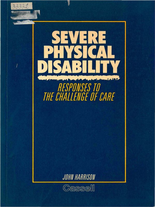 Severe Physical Disability