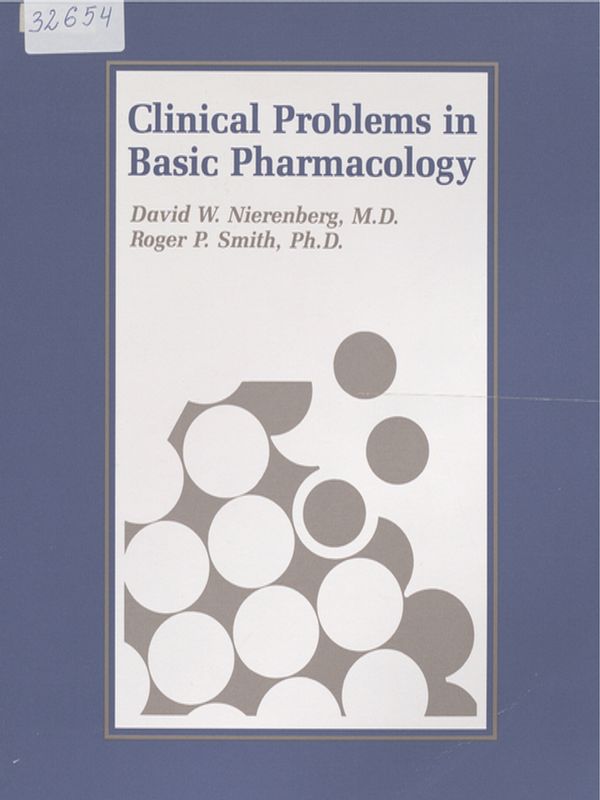 Clinical problems in basic pharmacology