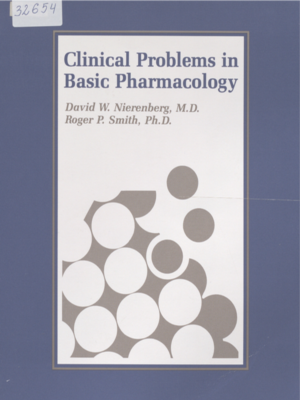 Clinical problems in basic pharmacology
