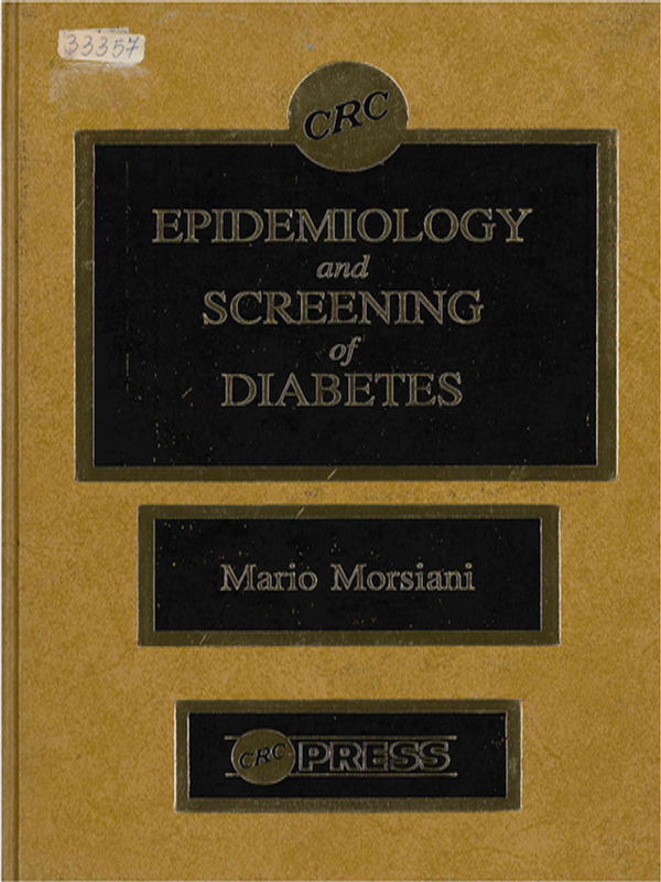 Epidemiolgy and Screening of Diabetes