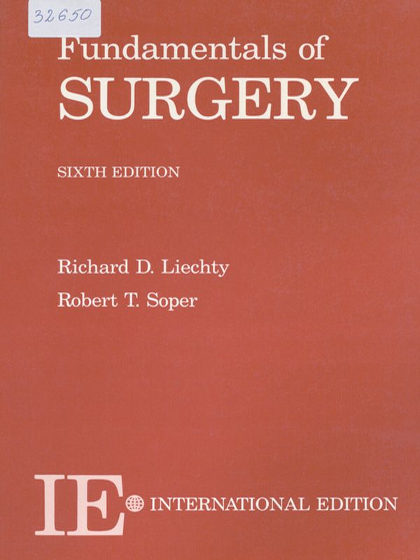 Fundamentals of surgery