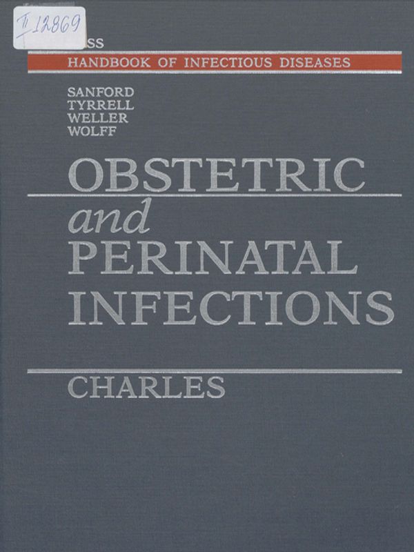 Obstetric and perinatal infections