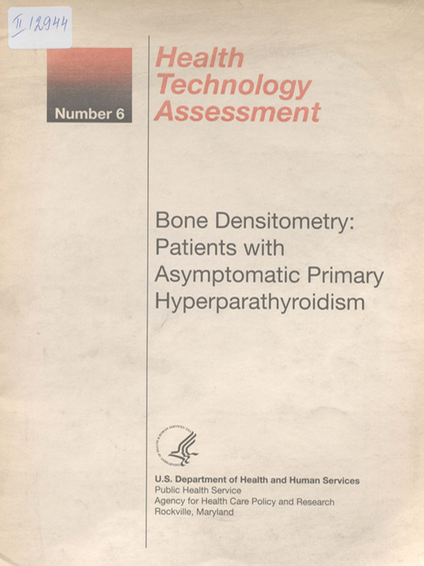 Bone Densitometry