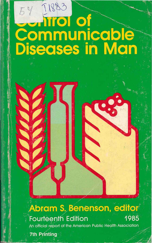 Control of Communicable Diseases in Man