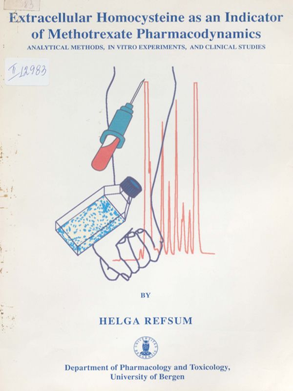 Extracellular Homocysteine as an Indicator of Methotrexate Pharmacodynamics