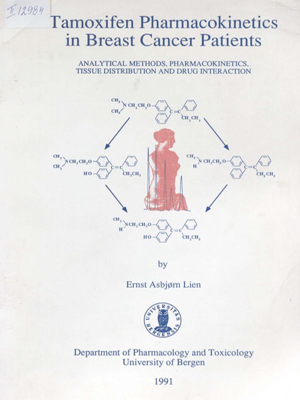 Tamoxifen Pharmacokinetics in Breast Cancer Patients
